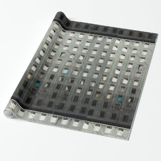 都市生活の灰色 ラッピングペーパー