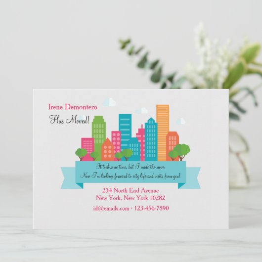 都市生活の移動発表を愛して下さい 案内状 (スタンド正面)