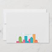 都市生活の移動発表を愛して下さい 案内状 (裏面)