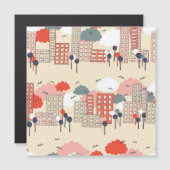 都市生活：シームレスパターン (正面/裏面)