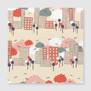 都市生活：シームレスパターン