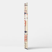 都市生活:シームレスパターン Case-Mate iPhoneケース (裏面 / 右)