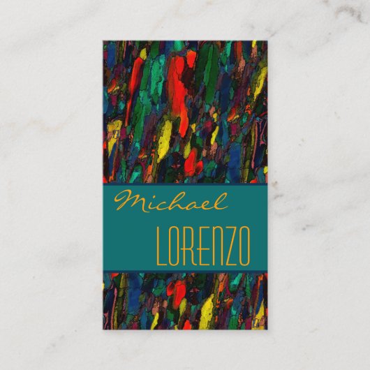 都市生活~ビジネスユニセックスカード 名刺 (正面)