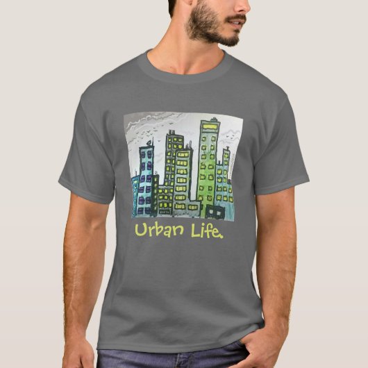 都市生活 Tシャツ (正面)