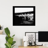 都市産業景観の上下 ポスター (ホームオフィス)