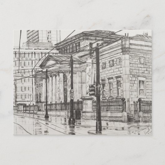 都市画廊マンチェスター。 2007年 ポストカード (正面)