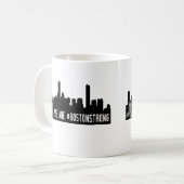 都市私達はボストン強い#BostonStrongです コーヒーマグカップ (正面左)