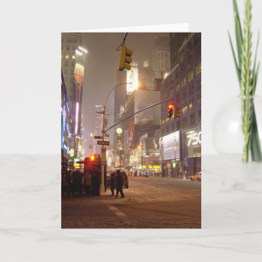 都市空白のなカードのブリザード シーズンカード (正面)