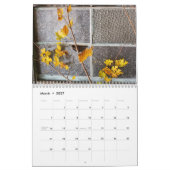 都市素朴なキヅタ2011の壁掛けカレンダー カレンダー (3月 2027)