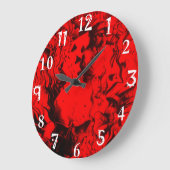 都市美しい驚かせる最も最近のオンライン質の芸術 ラージ壁時計 (傾斜)