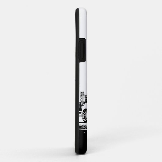 都市背景幕が付いているGENのクーペ Case-Mate iPhoneケース (裏面/右)