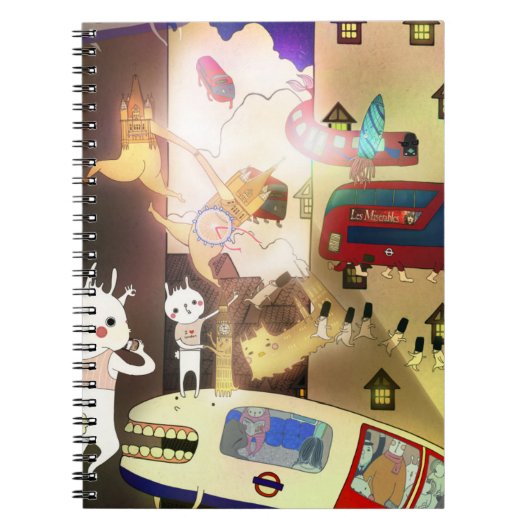 都市脱出2013年 ノートブック (正面)