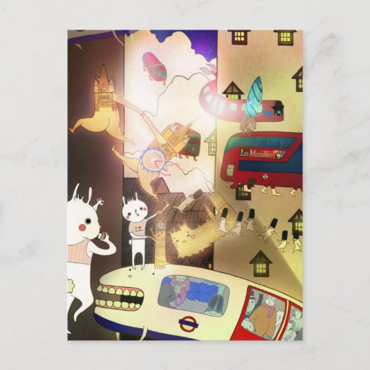 都市脱出2013年 ポストカード (正面)