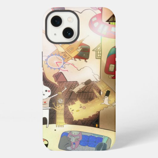 都市脱出2013年 iPhoneケース (裏面)