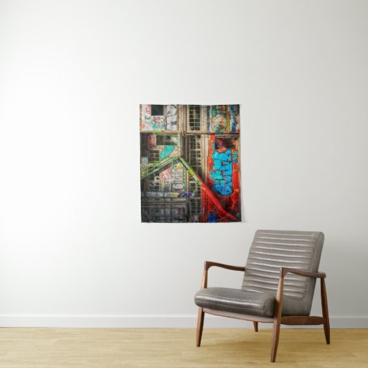 都市芸術によって断念される造る落書きの壁の芸術 タペストリー (インサイチュ)