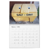 都市芸術のカレンダー: eyebombing カレンダー (2月 2026)