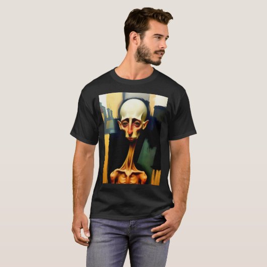 都市荒廃 Tシャツ (正面フル)