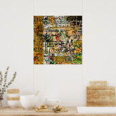 都市落書き消しポスター ポスター (キッチン)