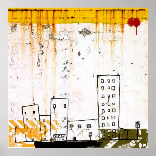 都市落書き消しポスター ポスター (正面)