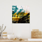 都市落書き消しポスター ポスター (キッチン)