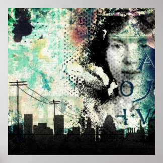 都市落書き消しポスター ポスター