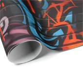 都市落書き爆発 ラッピングペーパー (ロールコーナー)