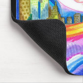 都市虹のラプソディのファンタジーの芸術のマウスパッド マウスパッド (コーナー)