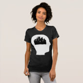 都市計画について考えること Tシャツ (正面フル)