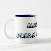 都市計画 ツートーンマグカップ (左)