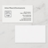 都市計画・開発の名刺 名刺 (正面/裏面)