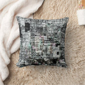 都市質感の枕 クッション (ブランケット)