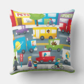 都市通り クッション (裏面)