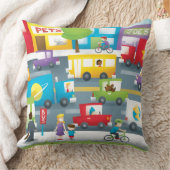 都市通り クッション (ブランケット)