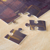 都市通り ジグソーパズル (側面)