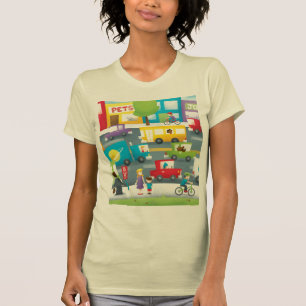 都市通り Tシャツ