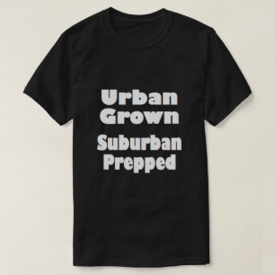 都市部の郊外にプリップされたTシャツ Tシャツ