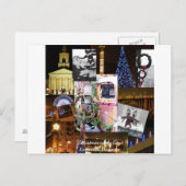 都市郵便はがきKnoxville、Tennessのクリスマス シーズンポストカード (正面/裏面)