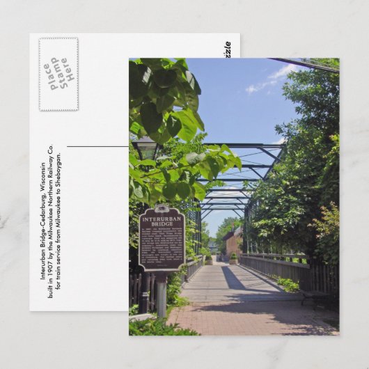 都市間橋 ポストカード (正面/裏面)