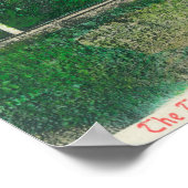 都市間鉄道のトレッスルの見解 ポスター (角)