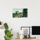 都市間鉄道のトレッスルの見解 ポスター (ホームオフィス)