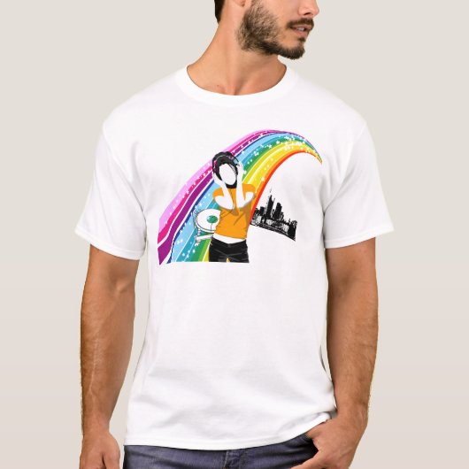 都市音楽 Tシャツ (正面)