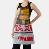 都市香港の九龍タクシー エプロン (インサイチュ)