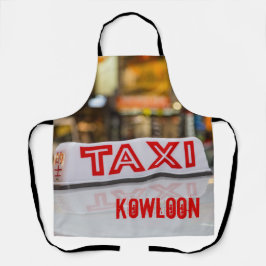 都市香港の九龍タクシー エプロン