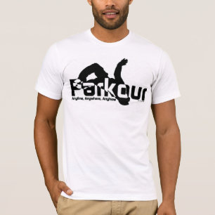 都市驚異のparkour tシャツ