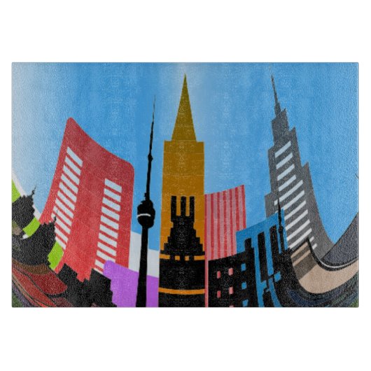 都市 カッティングボード (正面)