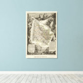 都市 キャンバスプリント (インサイチュ (ウッドフロア))