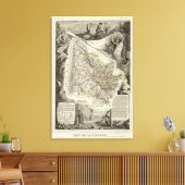 都市 キャンバスプリント (インサイチュ (リビング))