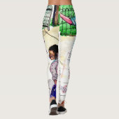 都市-スコットランドホツプの通りのゲーム レギンス (裏面)