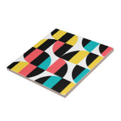 都市、トレンディー、カラフル、グラフィックモダンパターン タイル (側面)