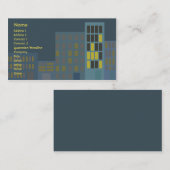 都市-ビジネス 名刺 (正面/裏面)